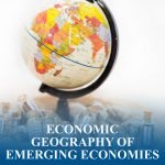 Global map highlighting trade zones, urban growth, and resource distribution driving the rise of emerging economies